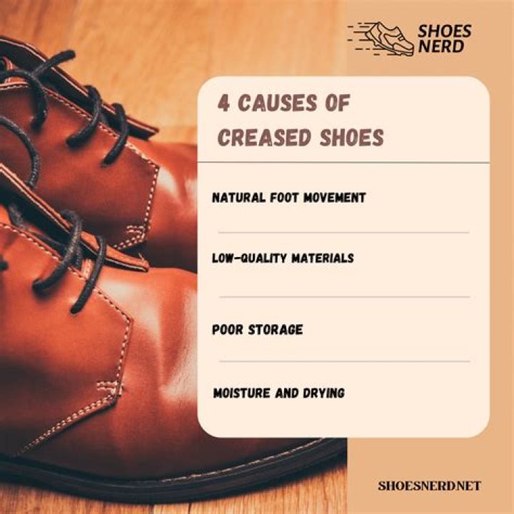 Can creased shoes be fixed?