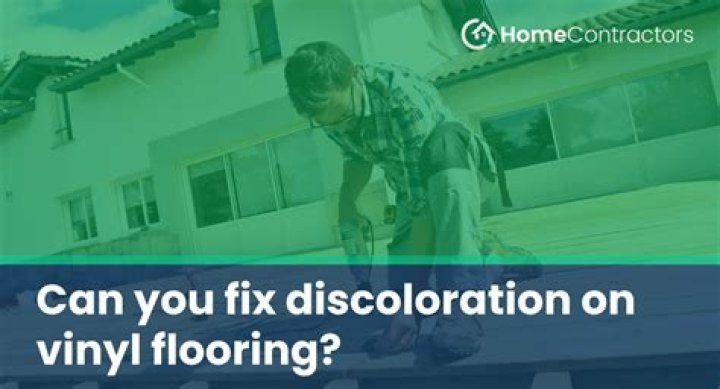 Can you fix discoloration?