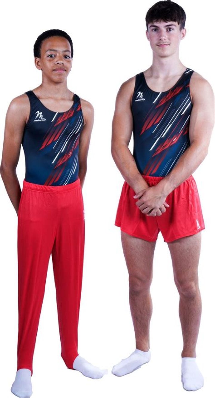Do boys wear leotards for gymnastics?