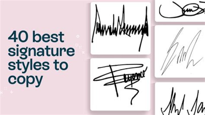 How do I know my signature style?