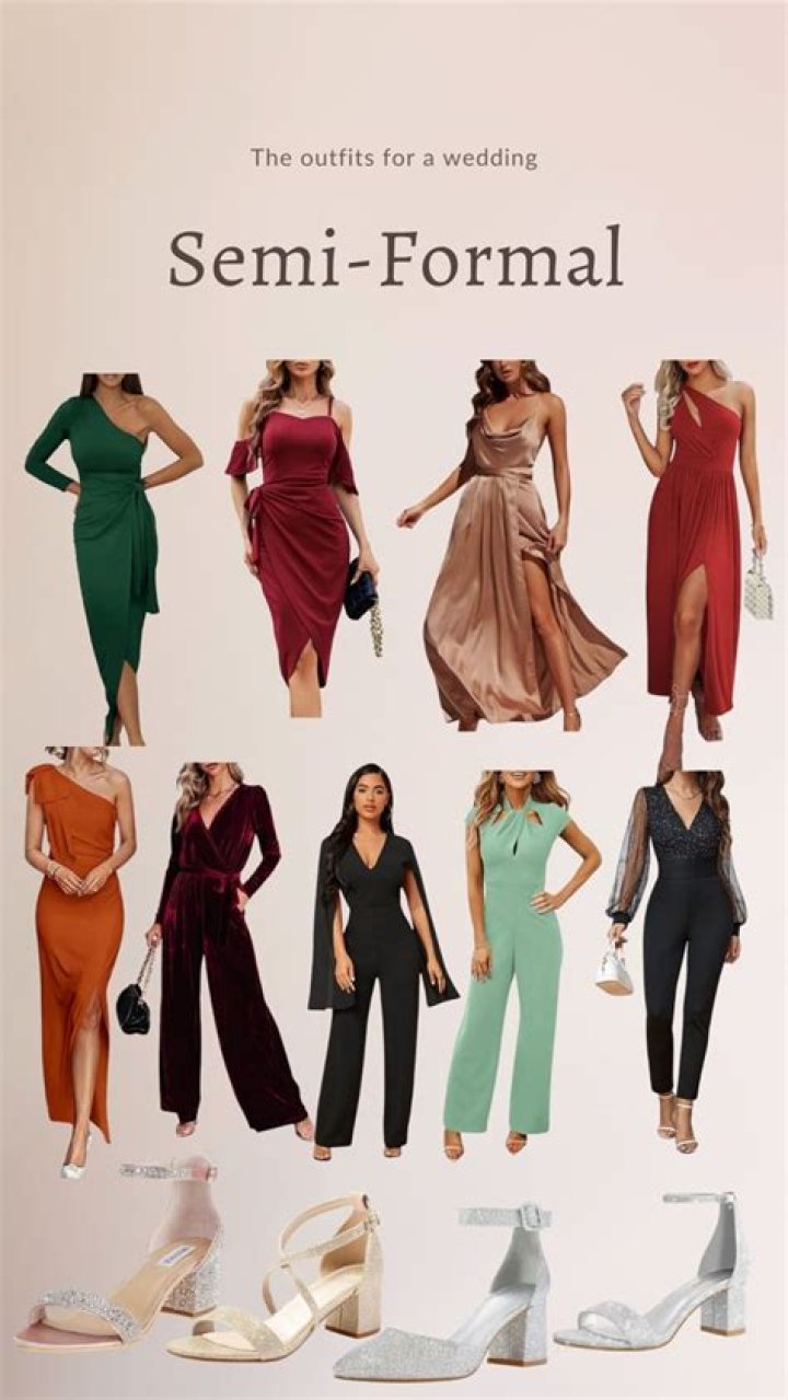 How do semi formal dresses work?