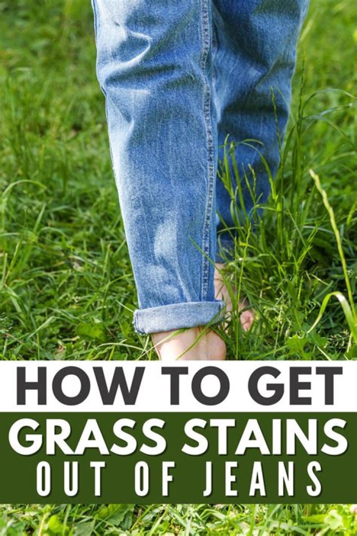How do you get grass stains out of pants?