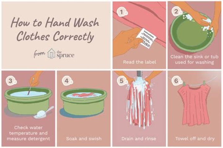 How do you wash pink clothes?