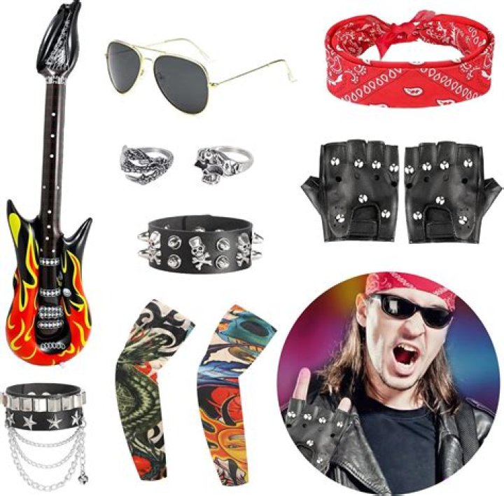 How much does a rock star costume cost?