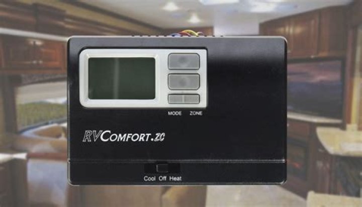 How to reset rv comfort thermostat?