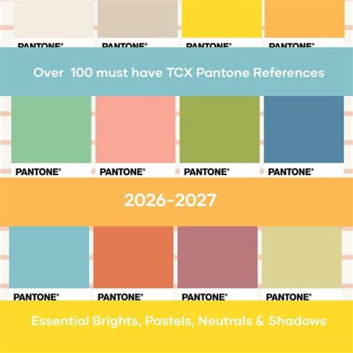 What are the seasonal colors of the year?