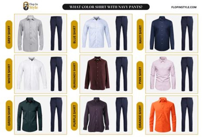 What color goes with white shirt?