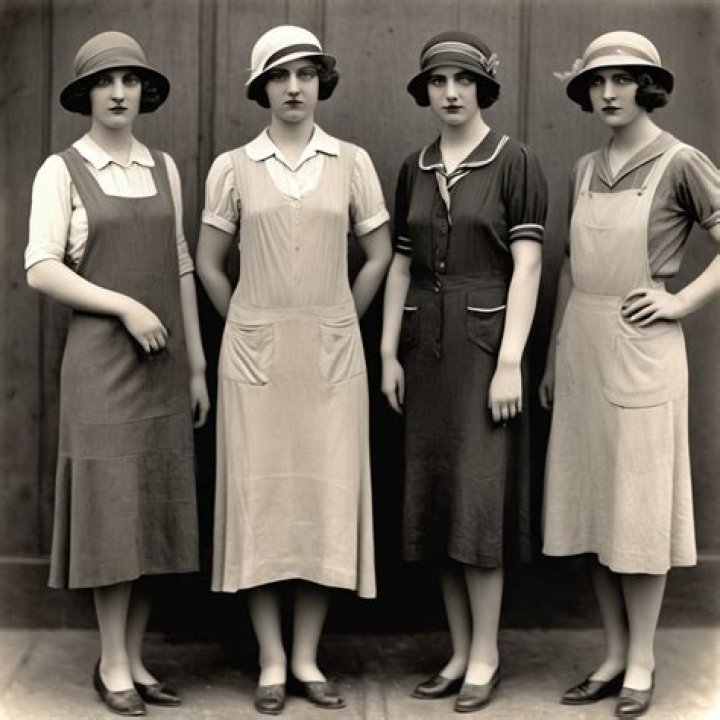 What did working women wear in the 1950s?