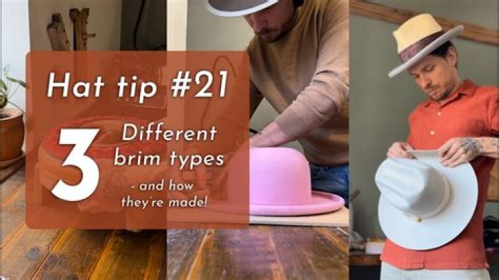 What is a brim of a hat?