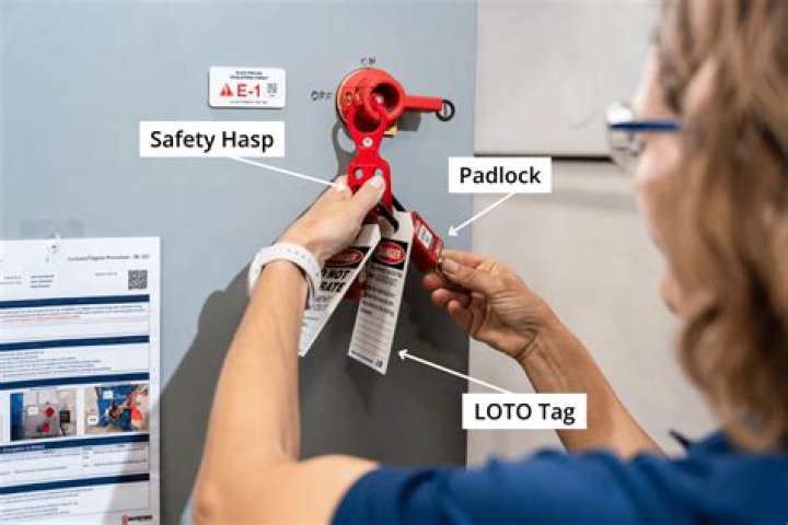 What is a lock out device and personal lock?
