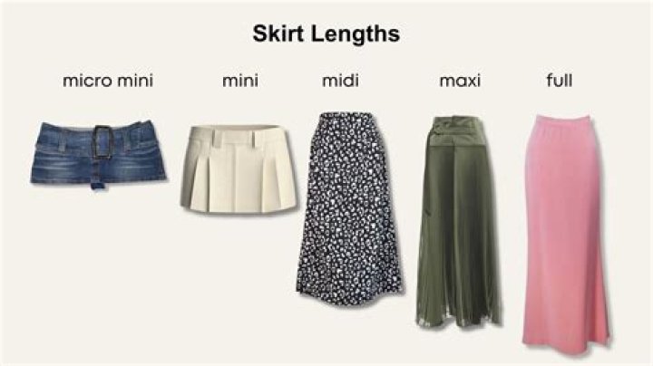 What is a short skirt combo called?