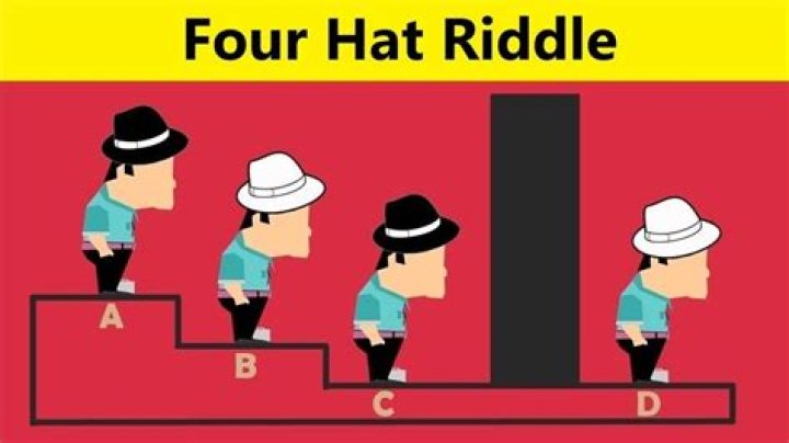 What is the answer to the hat riddle?