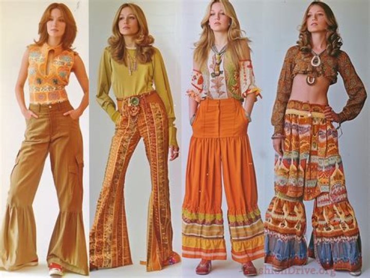 What type of clothing was popular in the 1970s?