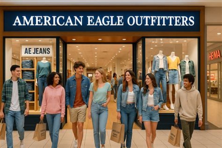 When did American Eagle Outfitters start selling clothes?