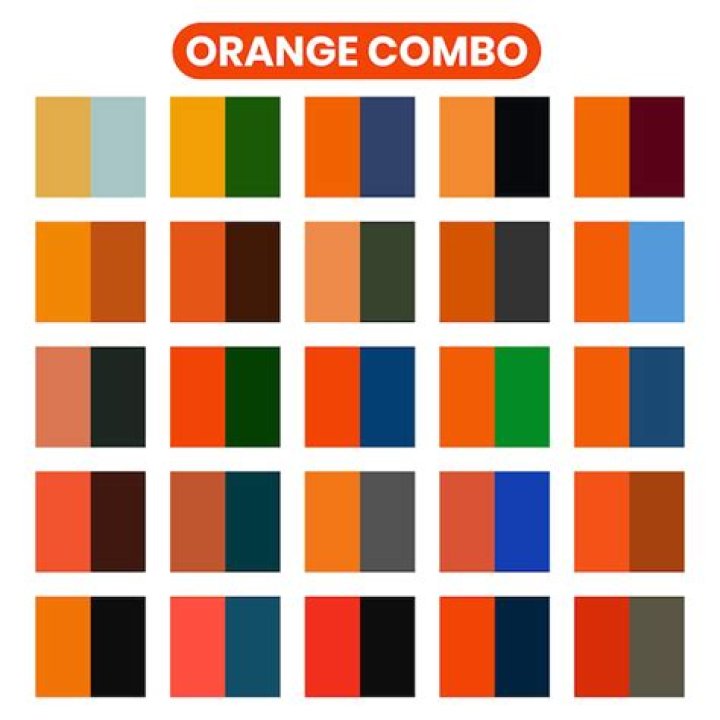 Which is the best colour match for Orange?