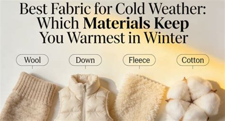 Which is the warmest fabric to wear in the winter?