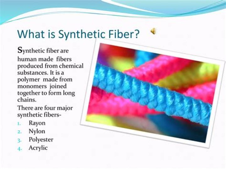 Why some fibers are called synthetic?